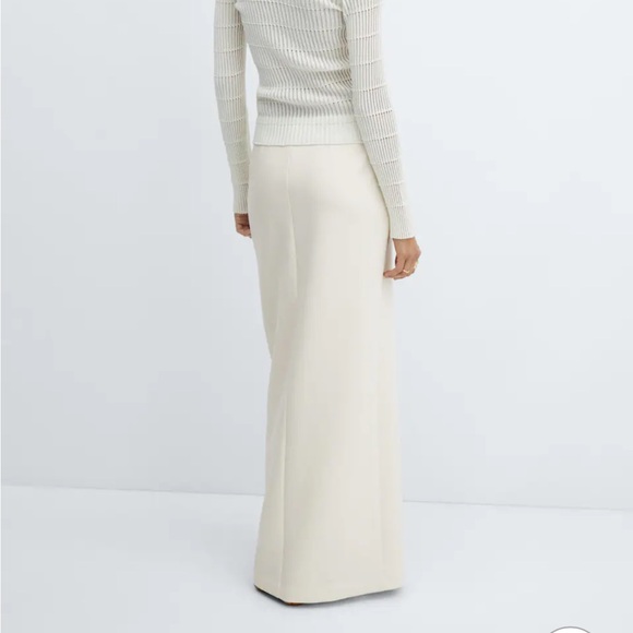 Mango Slit Long Skirt - Picture 2 of 6